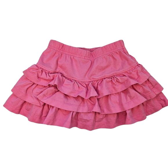 Girls Three Tiers Scooter Skort, Pink, Size 3T, Excellant Used Condition EUC - Picture 2 of 9